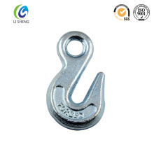 Safety forged eye grab hook